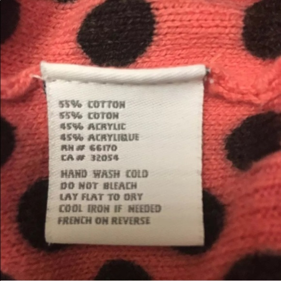 Urban Outfitters Polka Dot Short Summer Sweater L - Picture 4 of 4